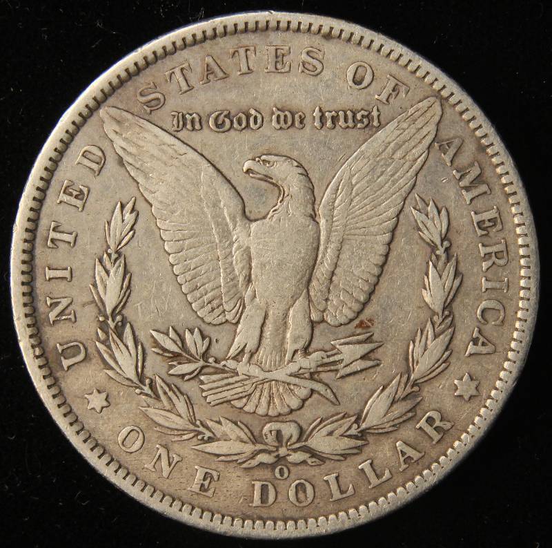 1886-O MORGAN SILVER DOLLAR VF BETTER DATE
