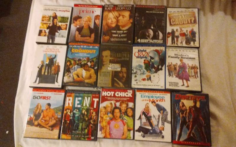 lot 11 image: 15 DVDs PG-13  Rated