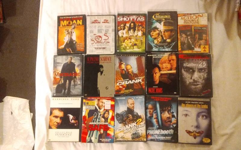 15 DVD s PG 13 Rated Movies On DVD Auction K BID