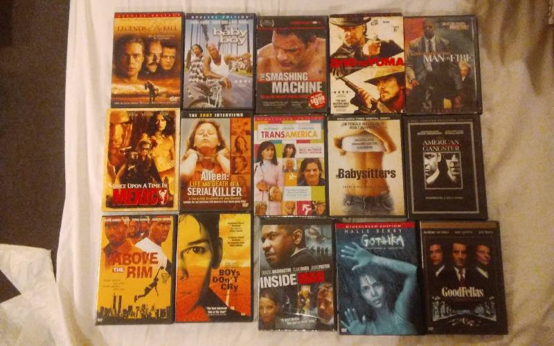 lot 18 image: 15 Assorted DVDs R & NR Rated