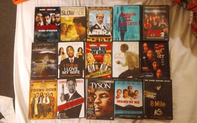 lot 21 image: 15 Assorted DVDs R & NR Rated