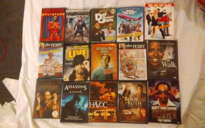 lot 22 image: 15 Assorted DVDs R & NR Rated