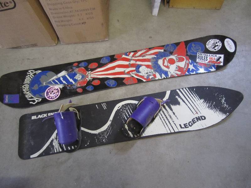 lot 5 image: Lot of 2 Snow Boards 54 and 62 Se...