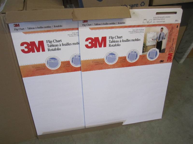 lot 6 image: Mix Lot of 4 Easel Pads 2 - 3M 25 ...