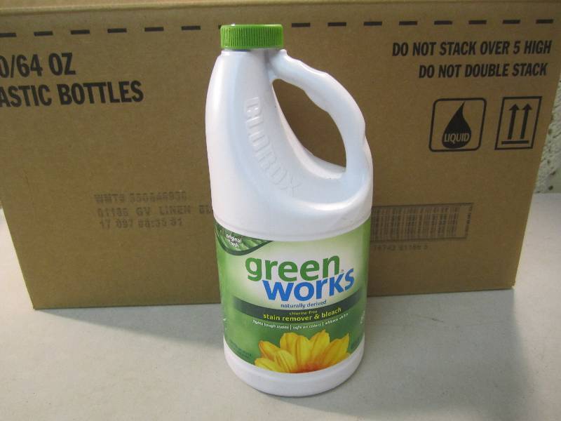 lot 8 image: Lot of 7 Clorox Green Works Stain R...