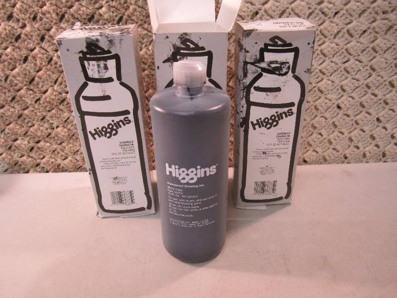 lot 18 image: Lot of 3 Bottles Higgins Waterproof...