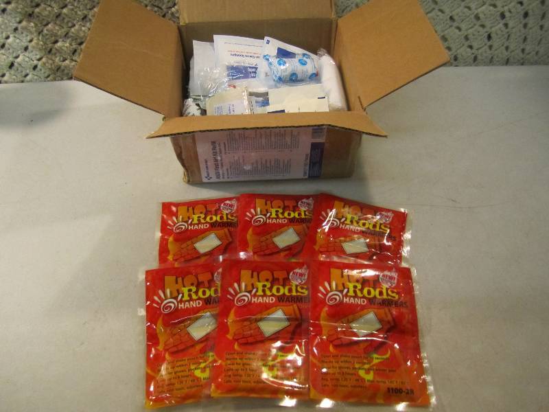 lot 25 image: First Aid Kit Refill Exp Apr 2020 ...