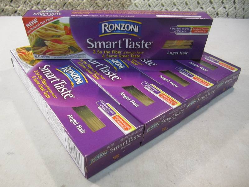 lot 67 image: Lot of 5 Boxes Ronzoni Smart Taste ...