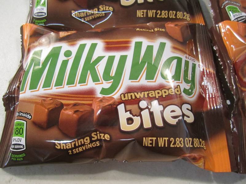 lot 88 image: Lot of 6 Bags Milky Way Bites Best ...