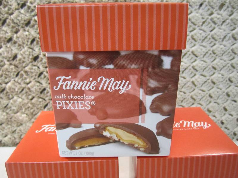 lot 102 image: Lot of 3 Boxes Fannie May Milk Choc...