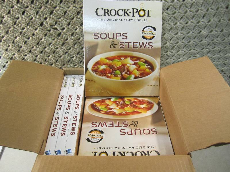 lot 107 image: Lot of 14 Crock Pot Cook Books Soup...
