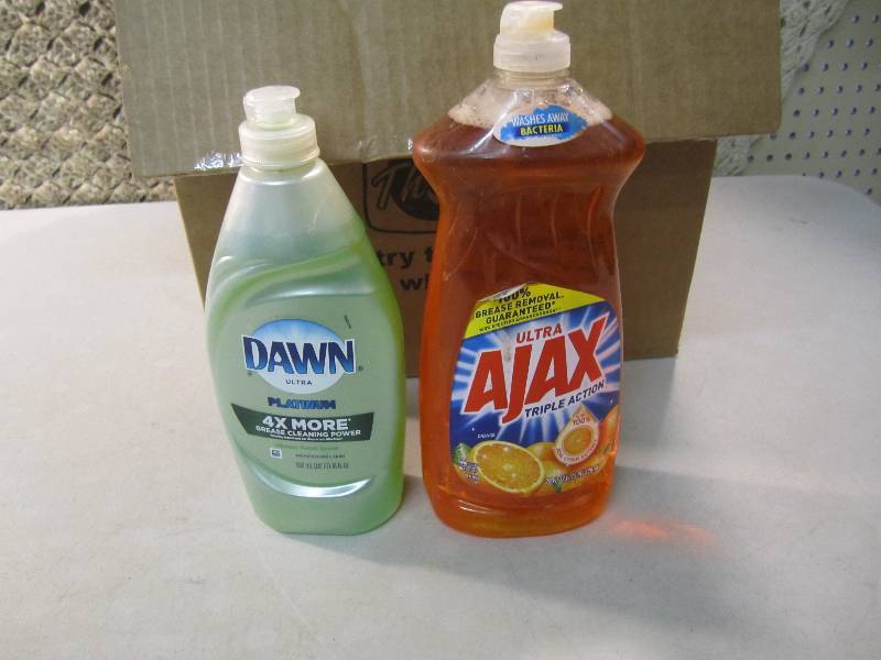 lot 114 image: Mixed Lot of 9 Dishwashing Liquid 7...