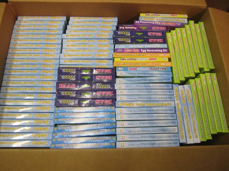 lot 127 image: Large Mixed Lot of Easter Egg Color...