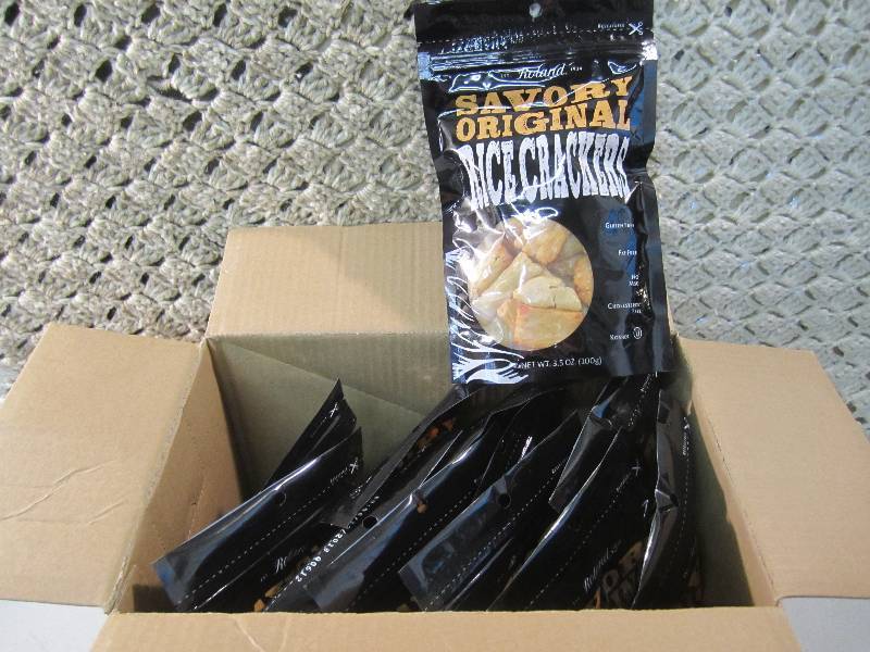 lot 128 image: Case of 12 Bags Roland Savory Origi...