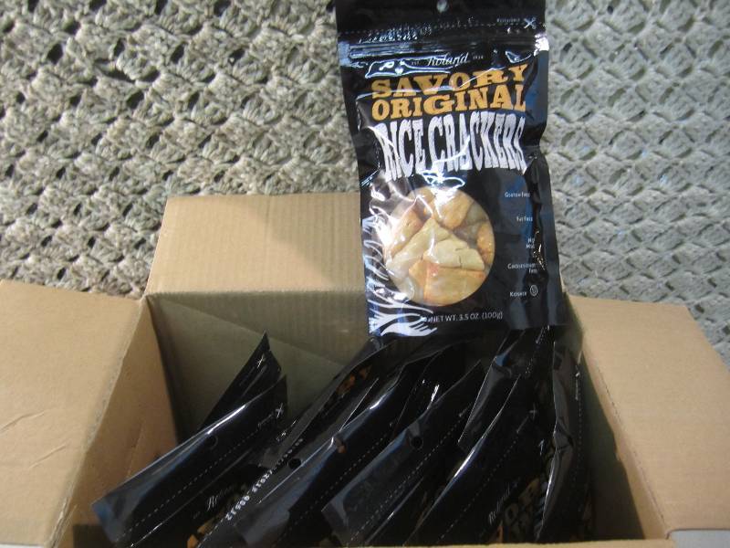lot 130 image: Case of 12 Bags Roland Savory Origi...