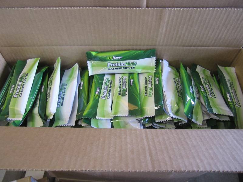 lot 244 image: Case of Mauer Cashew Butter Protein...