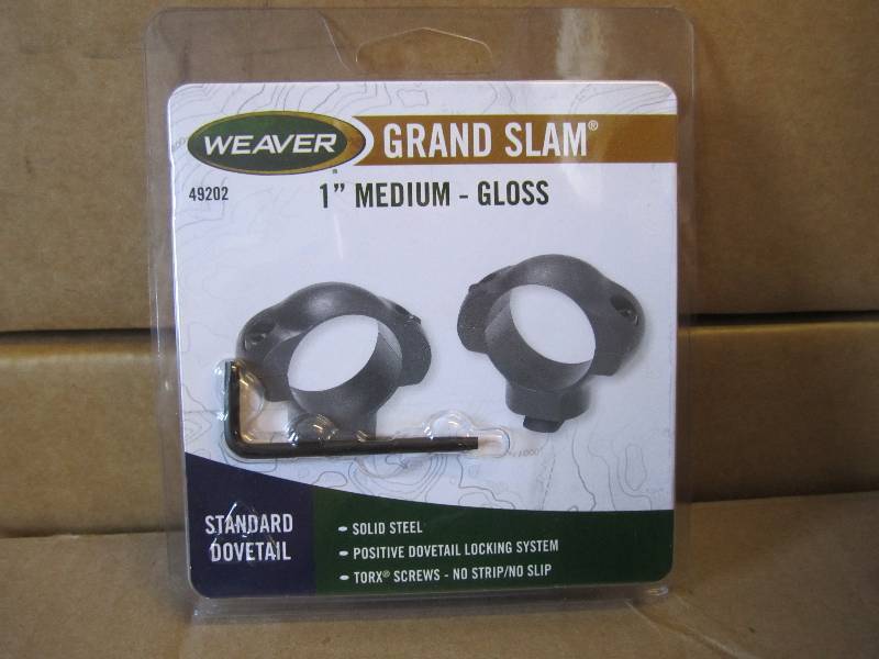 lot 315 image: Box of 12 Weaver 49202 Grand Slam S...