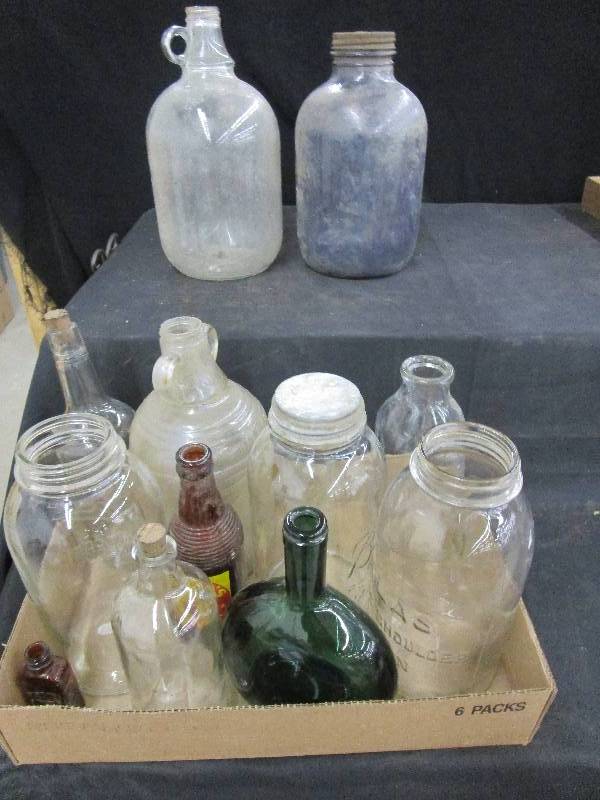 lot 19 image: Various Jars and Bottles