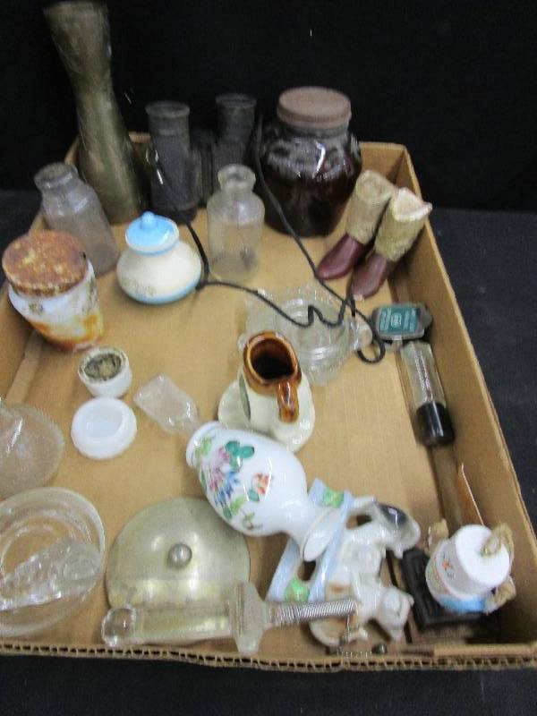 lot 23 image: Old Jars, Bottles, and Misc