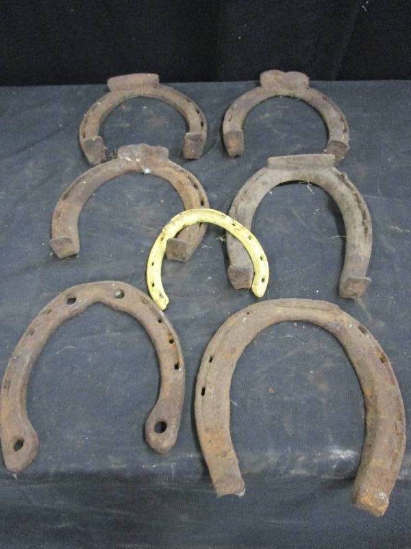 lot 94 image: Rustic Horseshoes