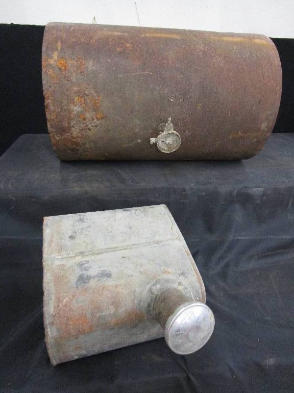 lot 120 image: Old Gas Tanks large one is 22