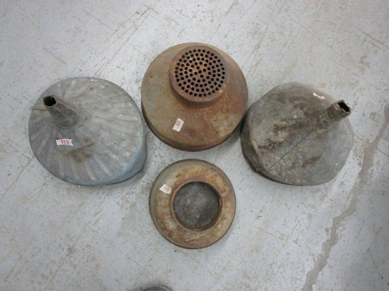 lot 111 image: 2 Funnels and 2 Strainers