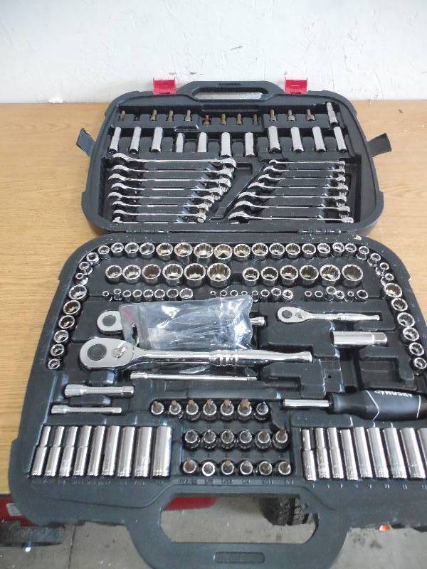 Husky Mechanics Tool Set (185-Piece), Home Goods - Improvements - Tools -  Vacs - Patio Heaters & More Auction #207