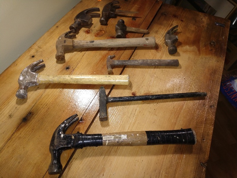 lot 60 image: Hammers (5) and Hammerheads (4) 