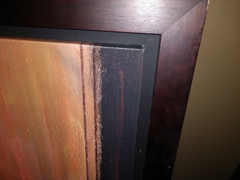 lot 86 image: Framed Oil Painting Cloaked Magic