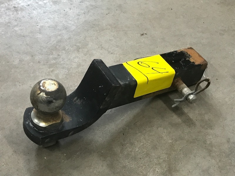 lot 64 image: 2 Drop Reciever Hitch With 2 Ball...