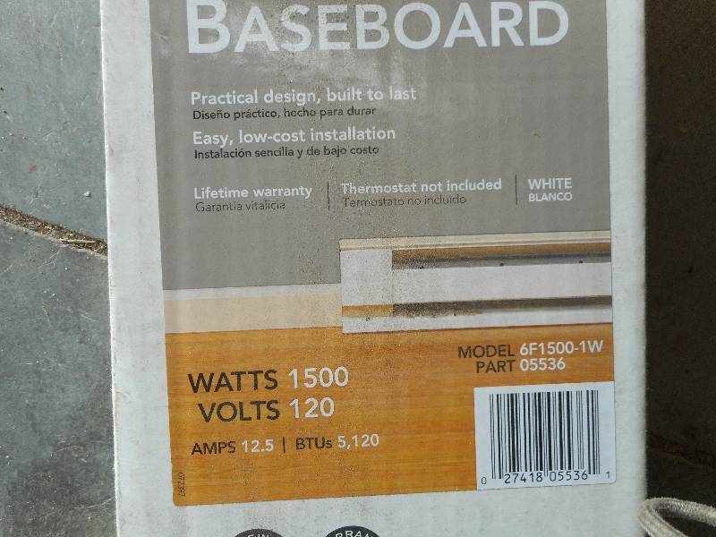 Electric Baseboard Heater