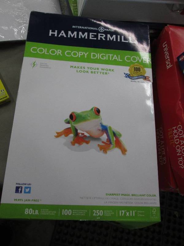 lot 37 image: 2 Reams Hammermill Color Copy Digit...