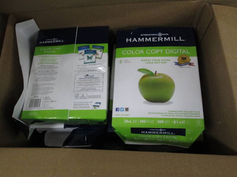 lot 47 image: Lot of 8 Open Reams Hammermill Colo...