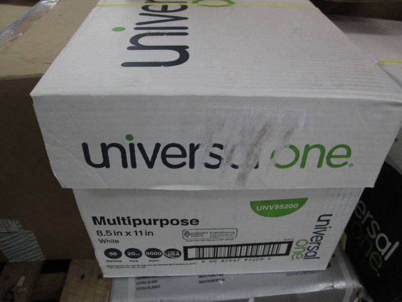 lot 49 image: UNV95200 - Multipurpose Paper 20 lb...