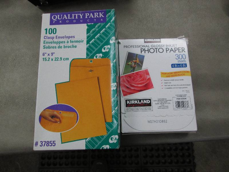 lot 67 image: Kirkland Photo Paper 4x6 300 sheets...