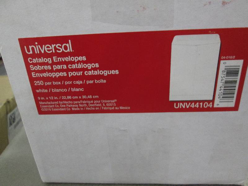 lot 112 image: Universal 9x12 Catalog Envelopes 24...