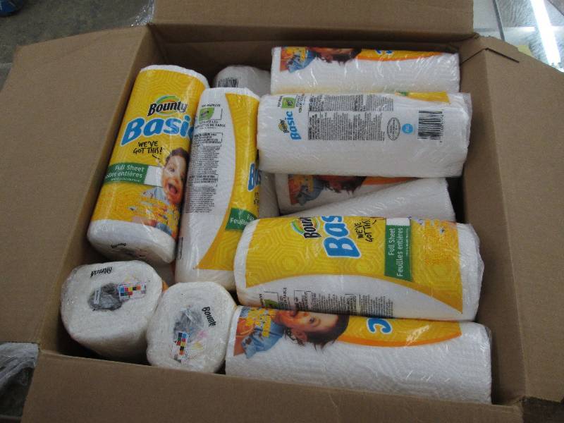 lot 127 image: Large Box of Individual Pkgs Bounty...