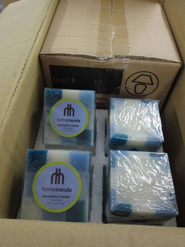 lot 138 image: Case of 6 boxes of 4 Hometrends 3 i...