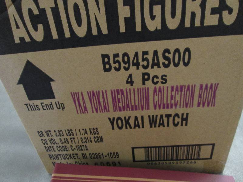 lot 148 image: Lot of 4 Yo-Kai Watch Yo-Kai Medall...