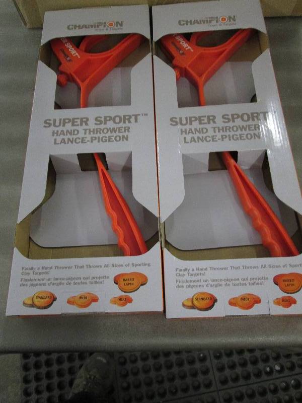 lot 163 image: Lot of 2 Chanpion Super Sport Hand ...