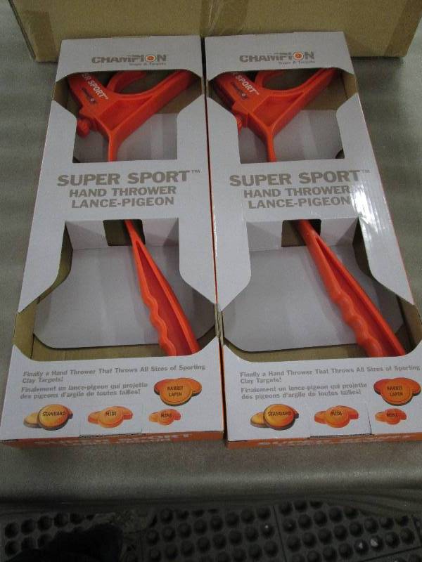 lot 165 image: Lot of 2 Chanpion Super Sport Hand ...