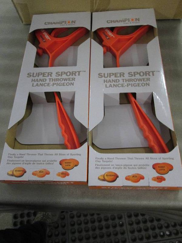 lot 166 image: Lot of 2 Chanpion Super Sport Hand ...