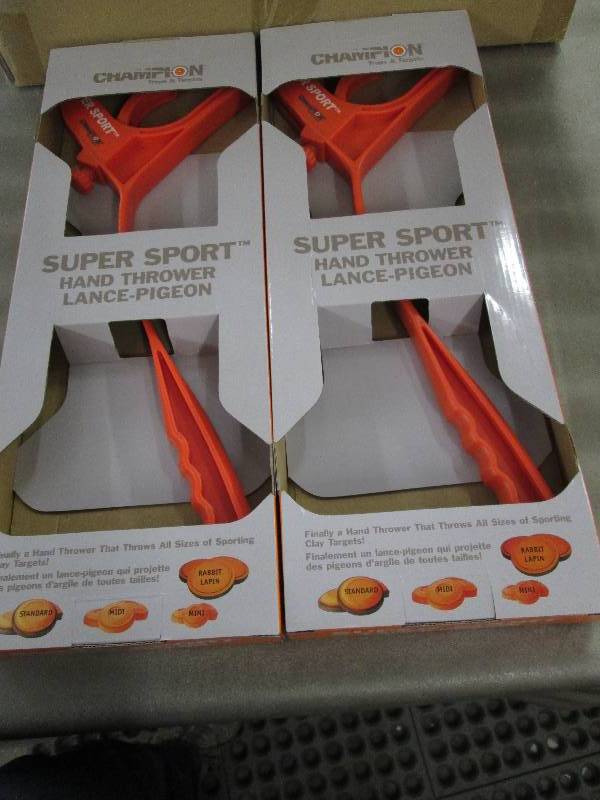 lot 168 image: Lot of 2 Chanpion Super Sport Hand ...