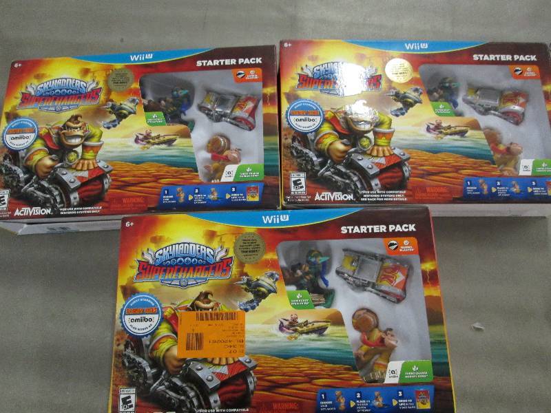 lot 169 image: Lot of 3 Skylanders Super Chargers ...