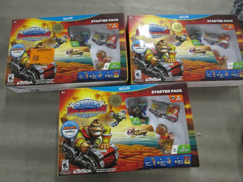 lot 171 image: Lot of 3 Skylanders Super Chargers ...