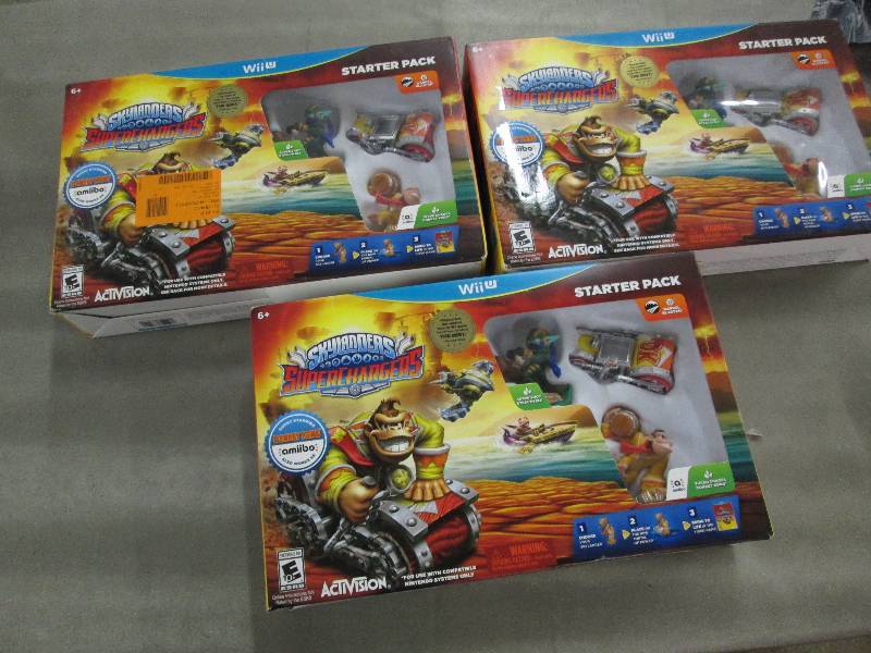 lot 172 image: Lot of 3 Skylanders Super Chargers ...