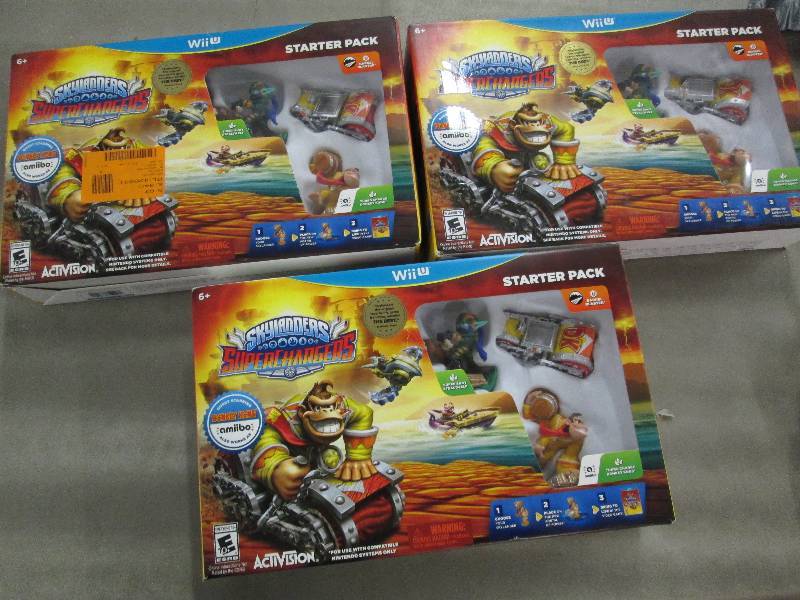 lot 173 image: Lot of 3 Skylanders Super Chargers ...