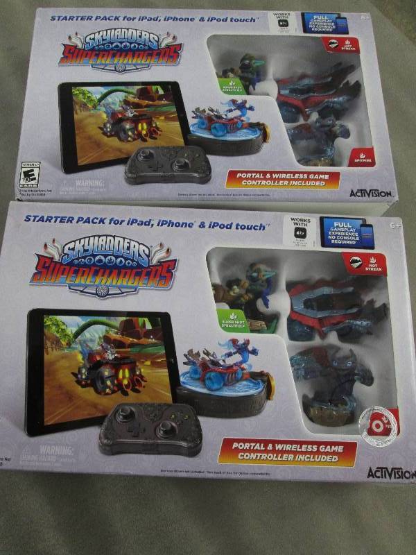 lot 176 image: Lot of 2 Skylanders SuperChargers S...