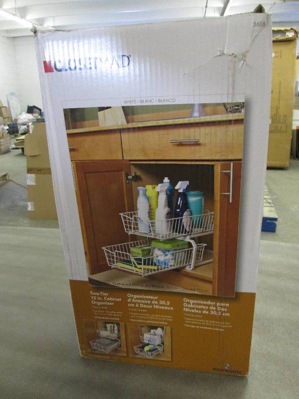 lot 202 image: ClosetMaid 12.11 in. W 2-Tier Venti...