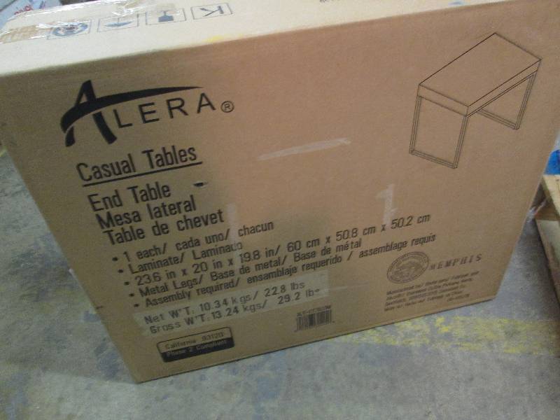 lot 204 image: Alera Occasional End Table ALECT762...